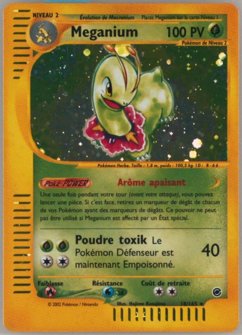 Meganium-Holo (18) 2003 Pokemon French Expedition