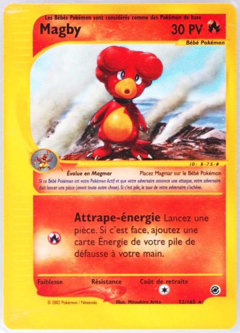 Magby (52) 2003 Pokemon French Expedition