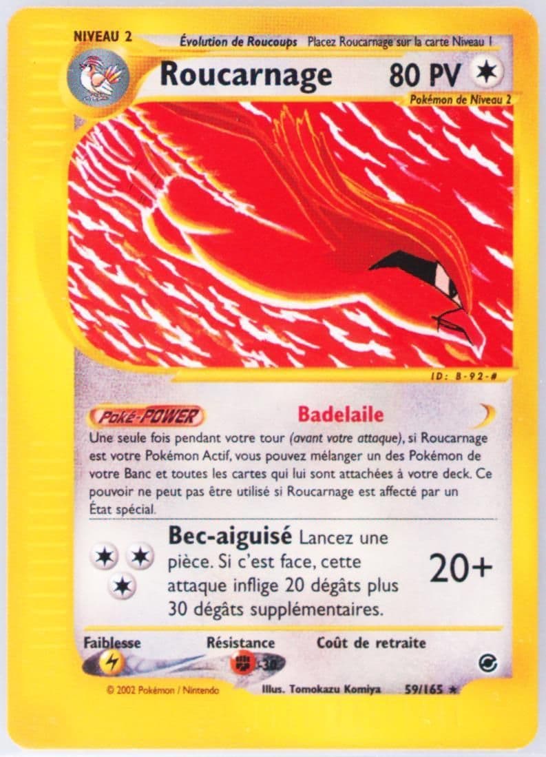 Roucarnage (59) 2003 Pokemon French Expedition