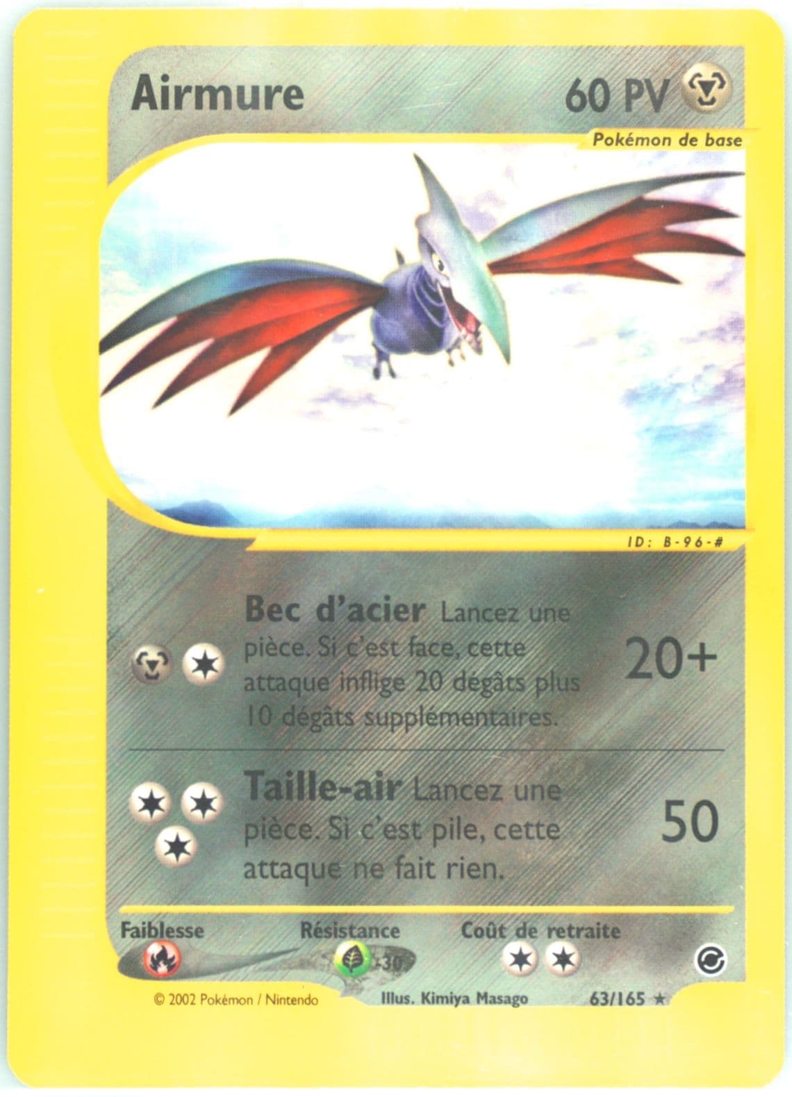 Airmure (63) 2003 Pokemon French Expedition
