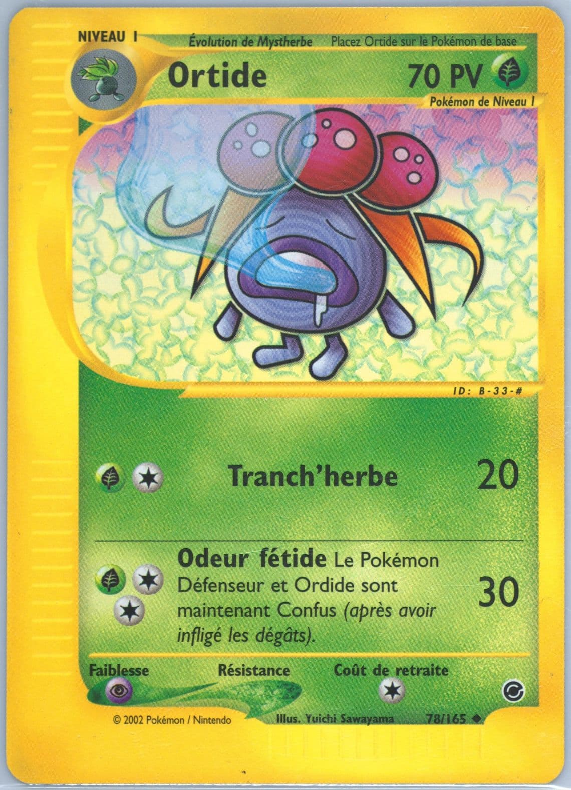Ortide (78) 2003 Pokemon French Expedition