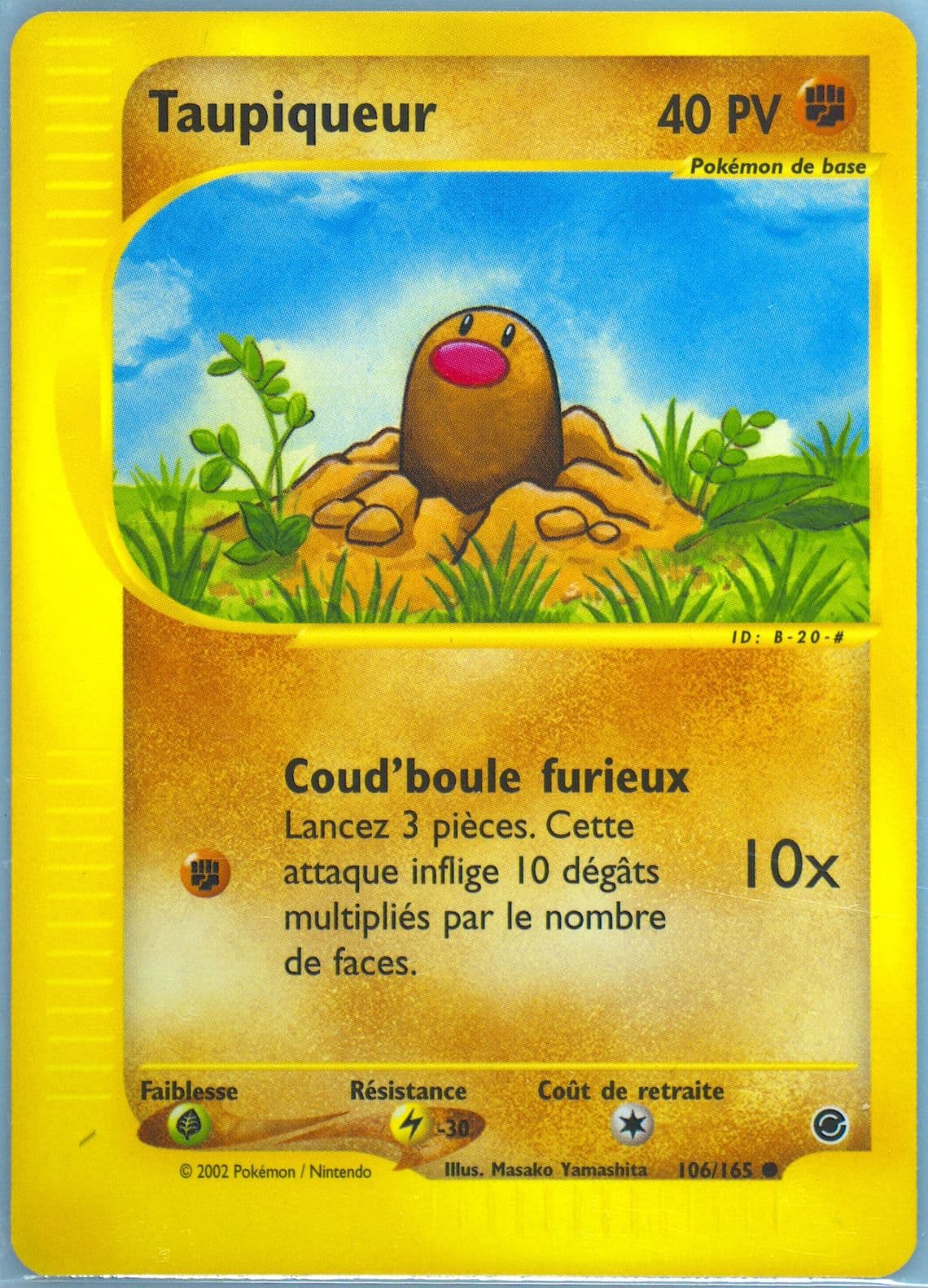 Taupiqueur (106) 2003 Pokemon French Expedition