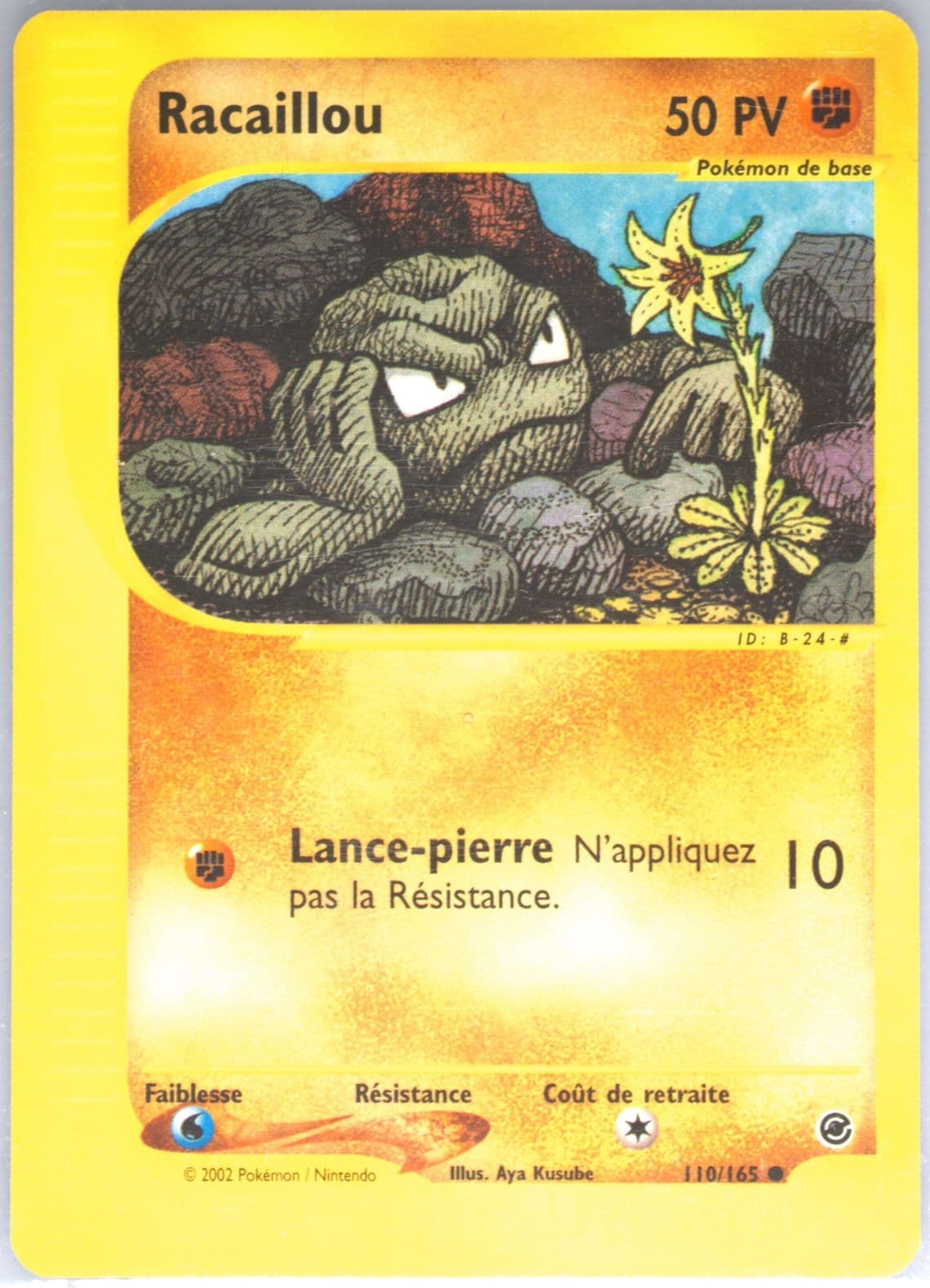 Racaillou (110) 2003 Pokemon French Expedition