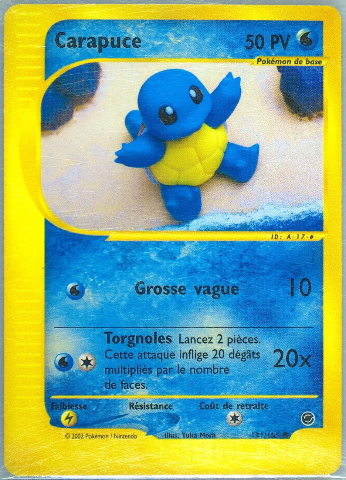 Carapuce (131) 2003 Pokemon French Expedition