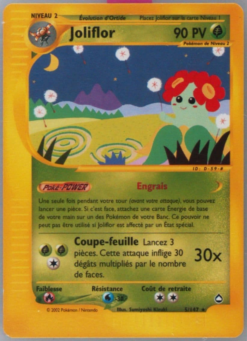 Joliflor French (5) 2003 Pokemon Aquapolis