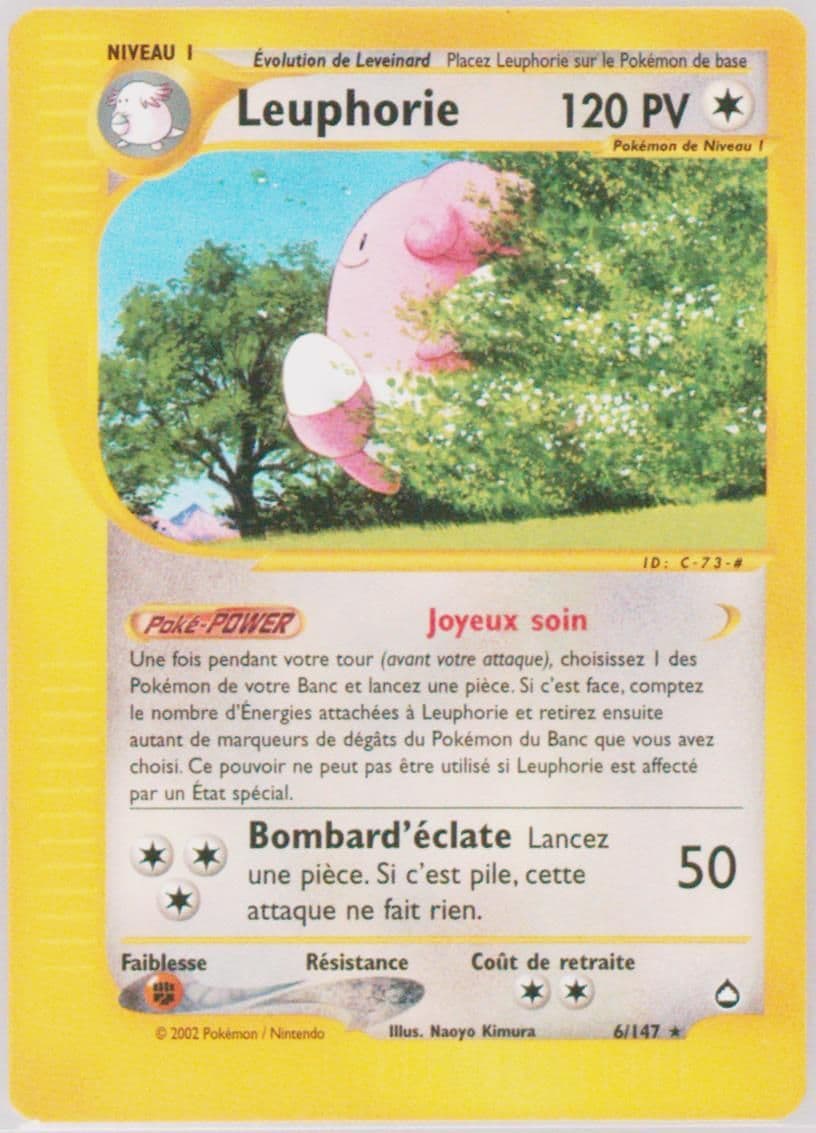 Leuphorie French (6) 2003 Pokemon Aquapolis