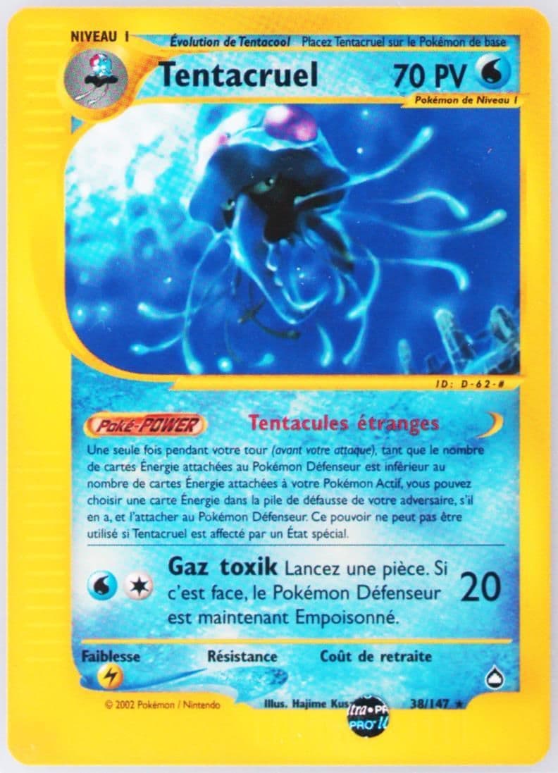 Tentacruel French (38) 2003 Pokemon Aquapolis