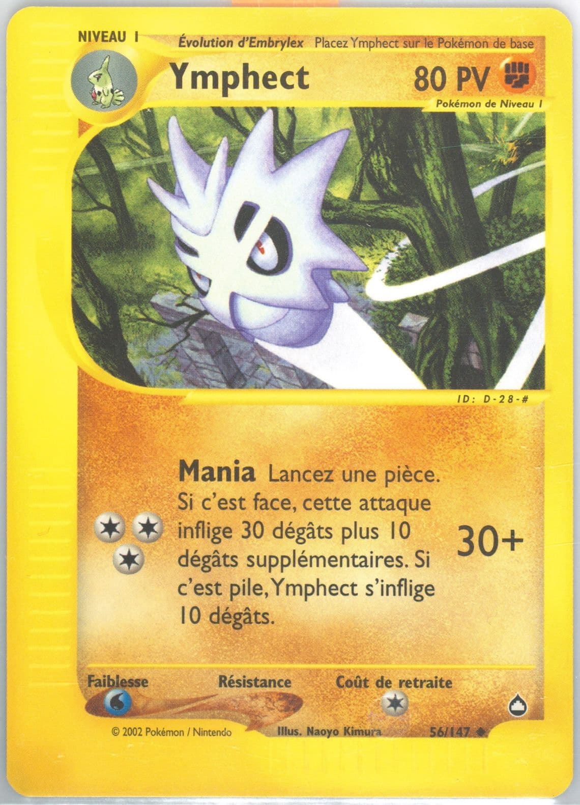 Ymphect French (56) 2003 Pokemon Aquapolis