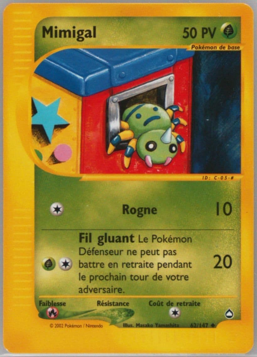 Mimigal French (62) 2003 Pokemon Aquapolis