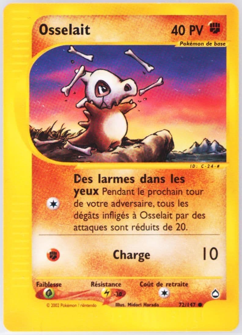 Osselait French (72) 2003 Pokemon Aquapolis