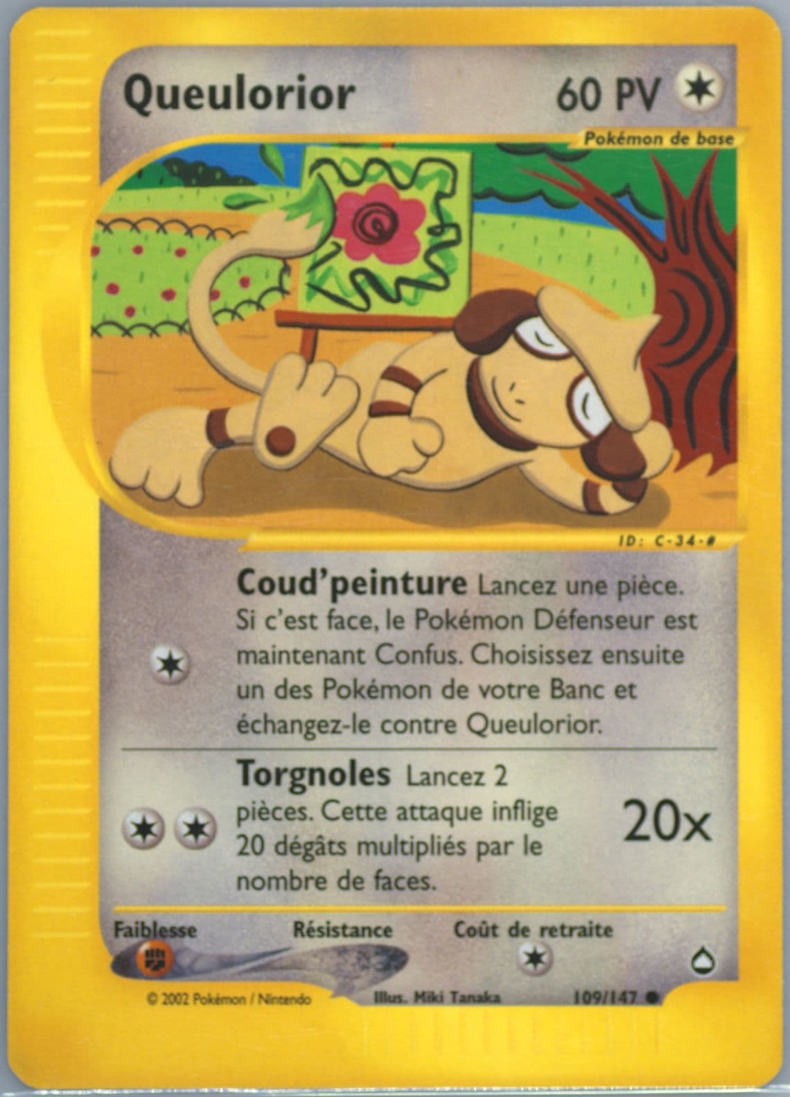 Queulorior French (109) 2003 Pokemon Aquapolis