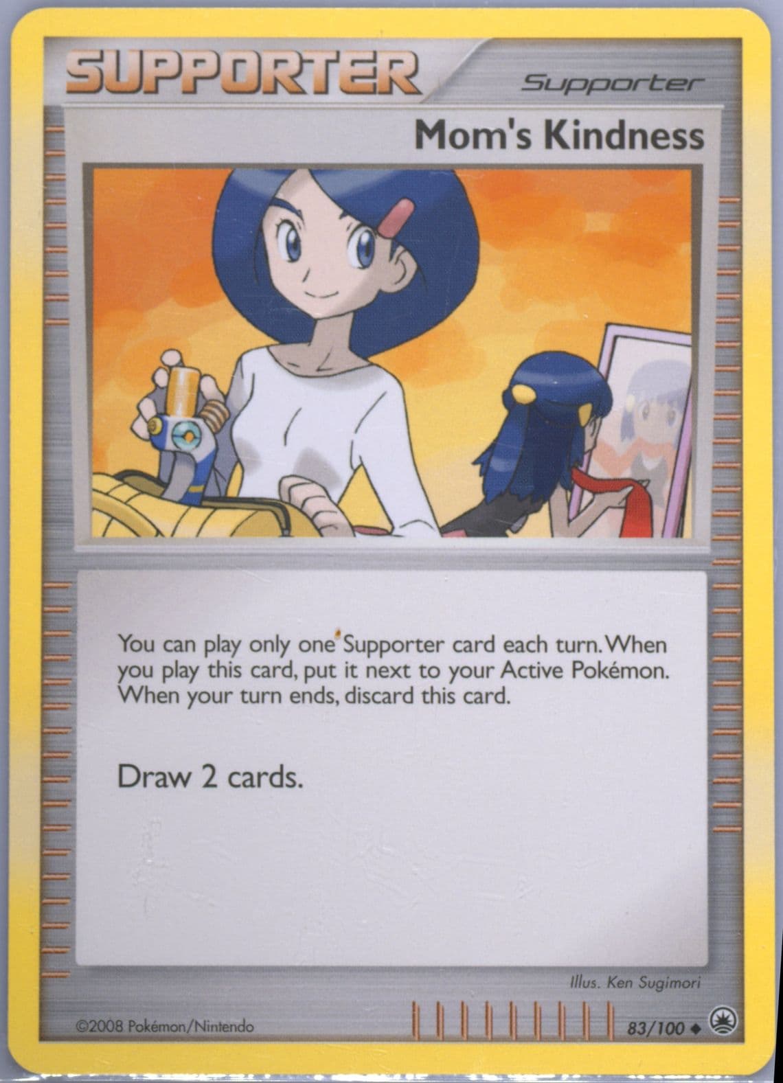 Mom's Kindness (83) 2008 Pokemon Diamond & Pearl Majestic Dawn