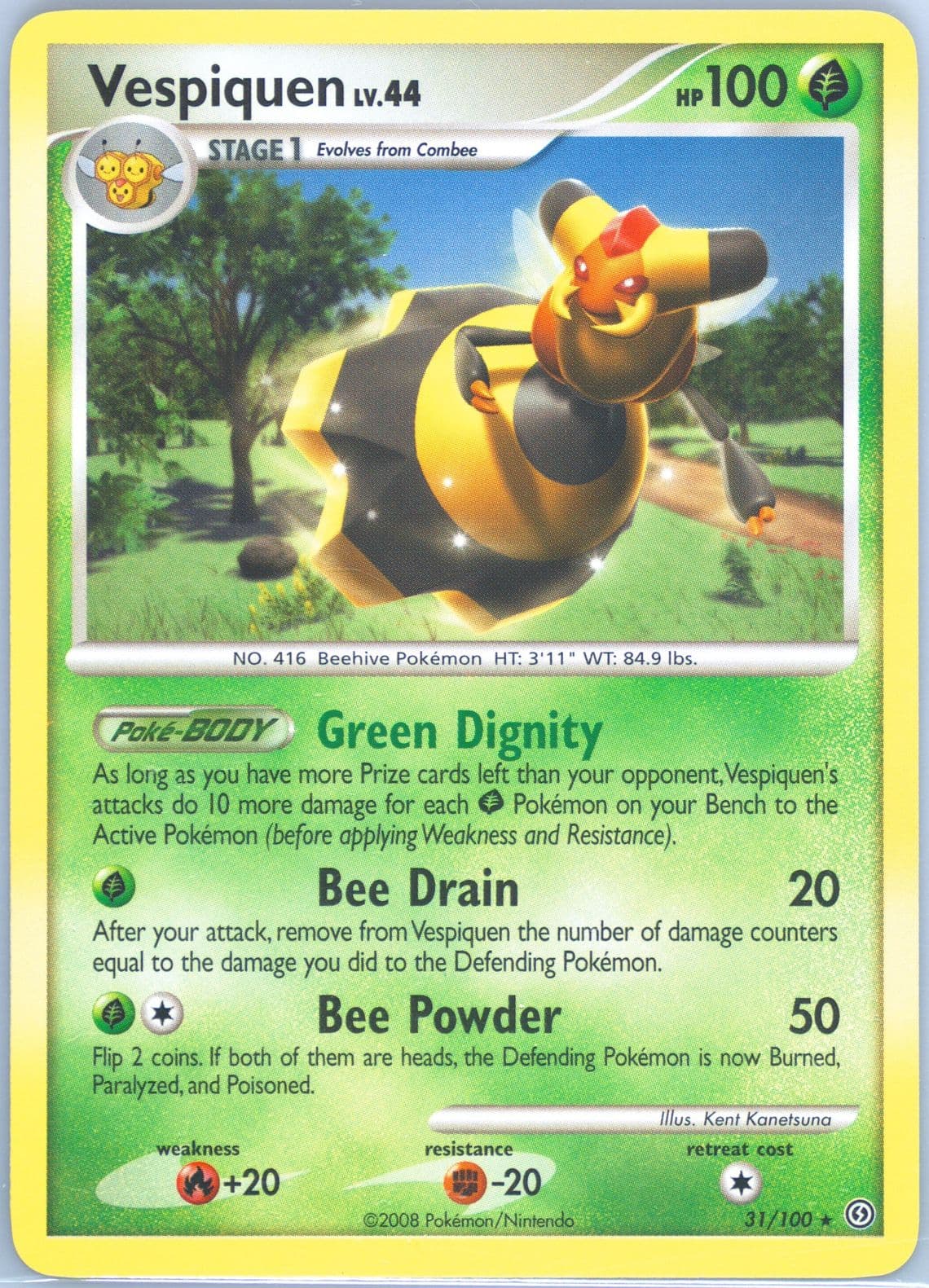 Vespiquen (31) 2008 Pokemon Diamond & Pearl Stormfront