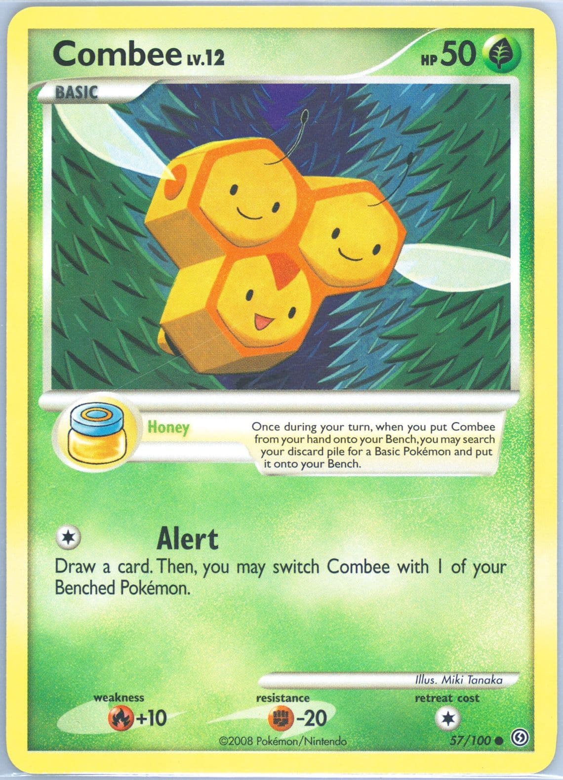Combee (57) 2008 Pokemon Diamond & Pearl Stormfront