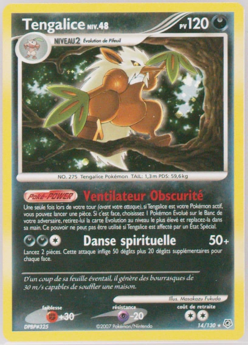 Tengalice-Holo French (14) 2007 Pokemon Diamond & Pearl