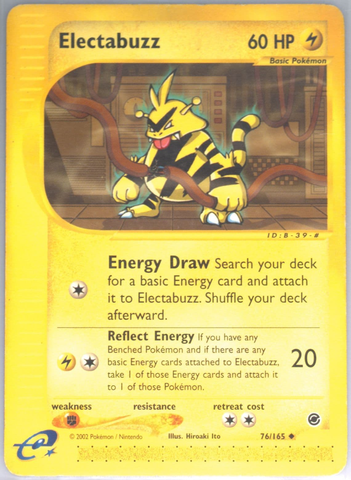 Electabuzz (76) 2002 Pokemon Expedition