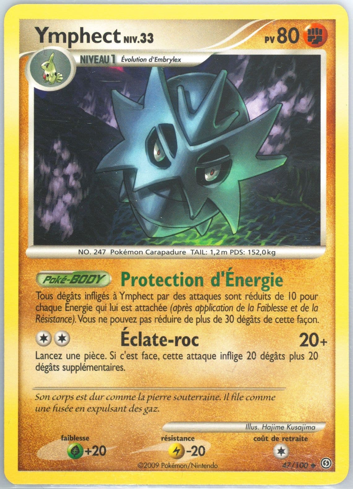 Ymphect (47) 2009 Pokemon French Diamond & Pearl Stormfront