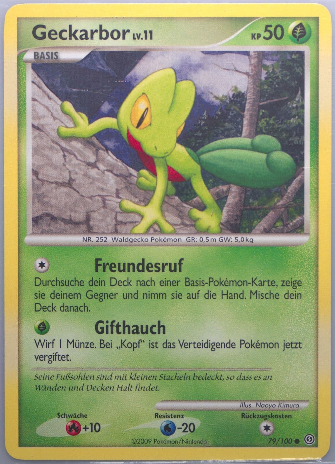 Geckarbor (79) 2009 Pokemon German Diamond & Pearl Stormfront