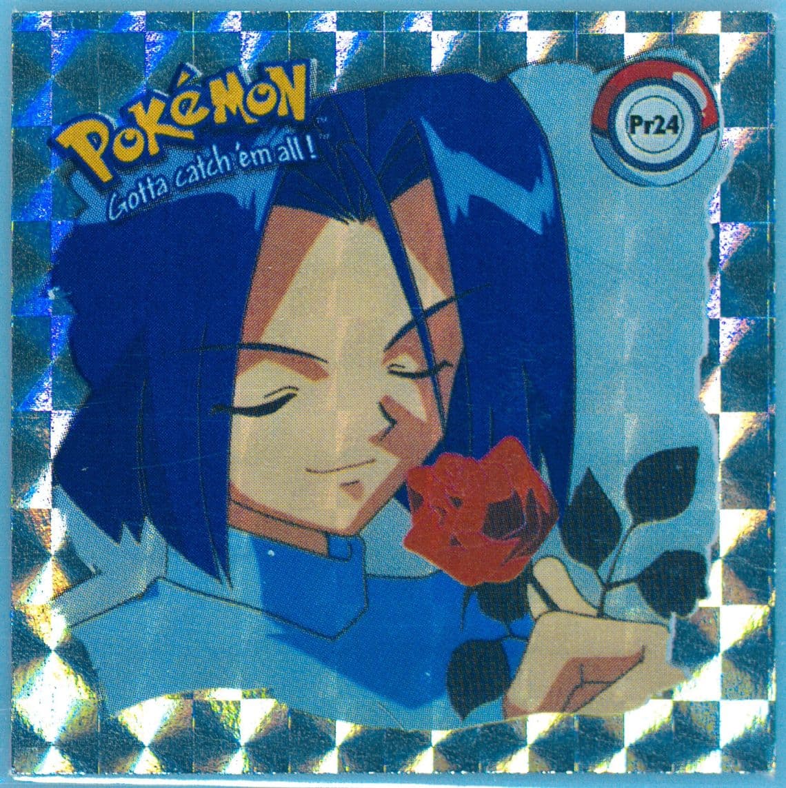 James (PR24) 1999 Pokemon Stickers Series 1 Bonus Prism Stickers