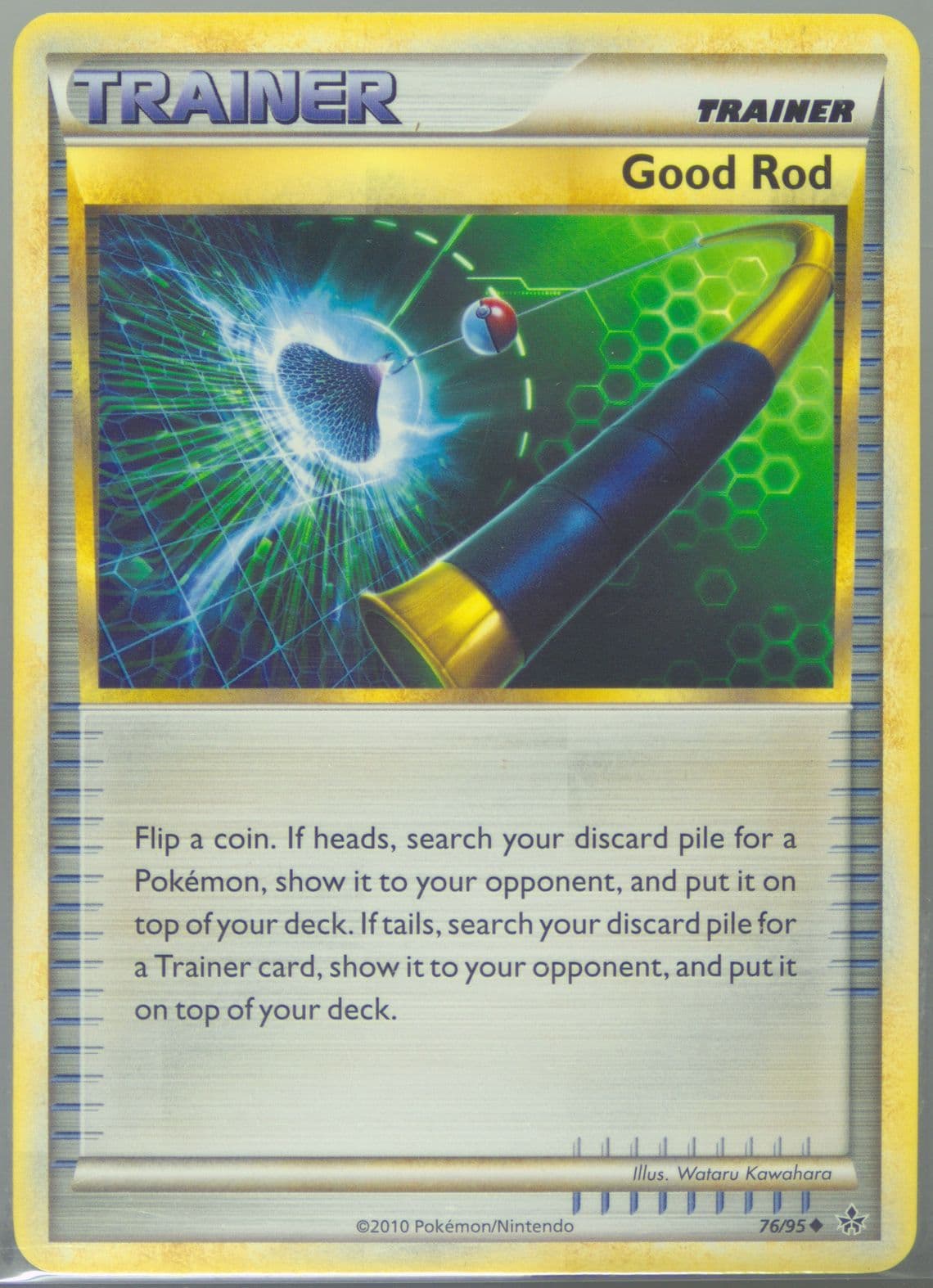 Good Rod (76) 2010 Pokemon Heartgold & Soulsilver Unleashed