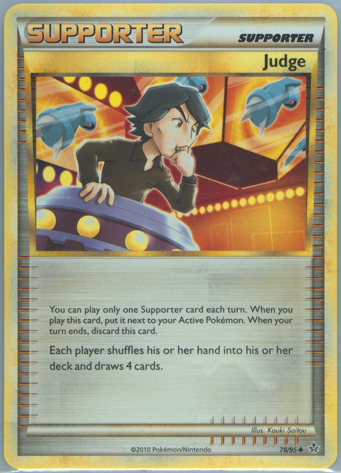 Judge (78) 2010 Pokemon Heartgold & Soulsilver Unleashed