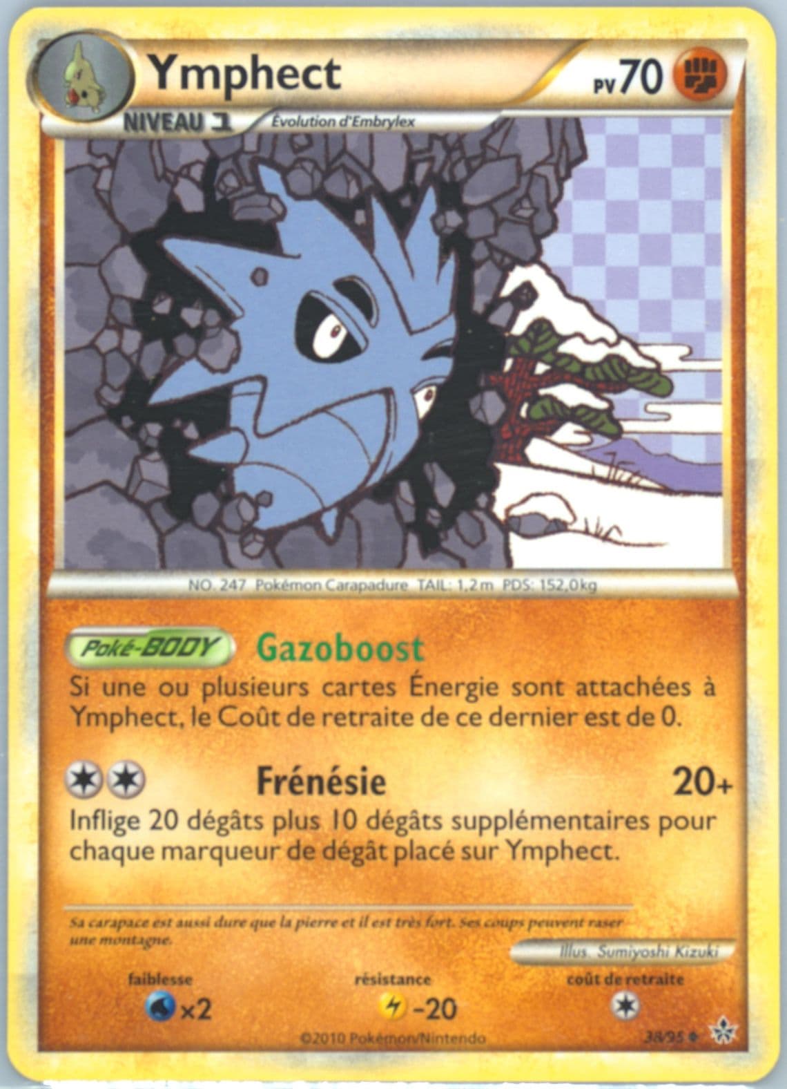 Ymphect French (38) 2010 Pokemon Heartgold & Soulsilver Unleashed