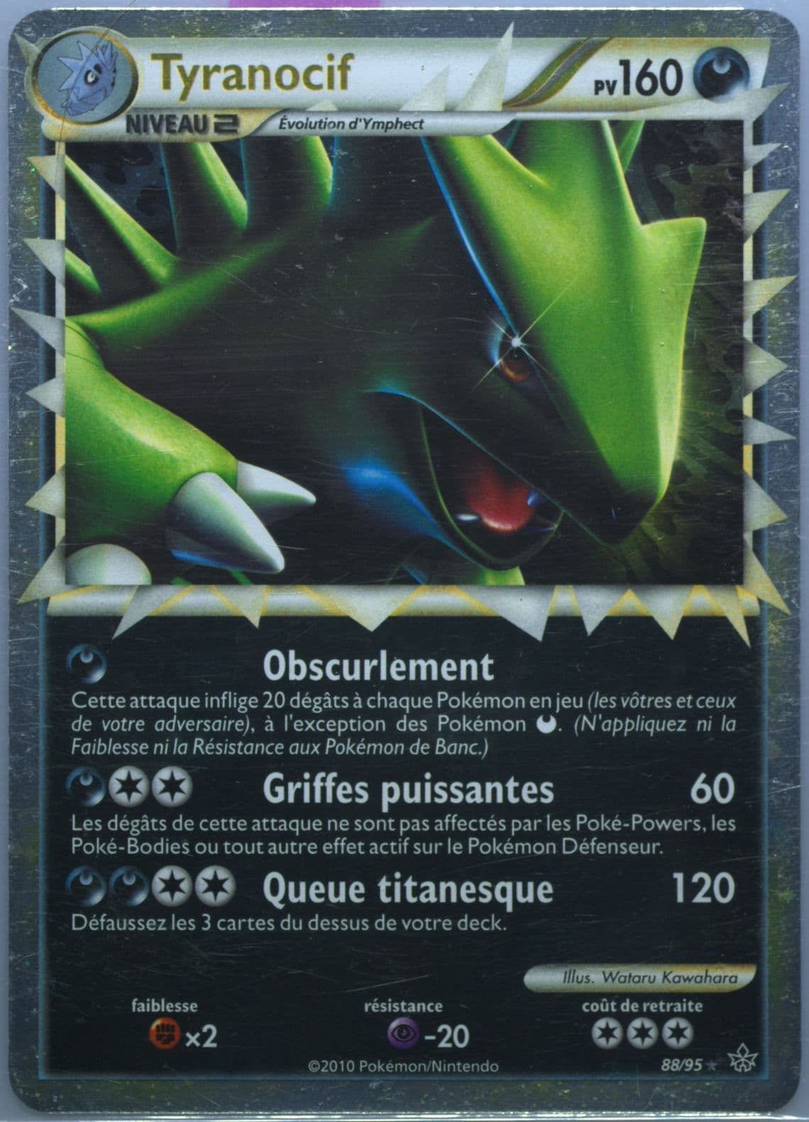 Tyranocif-Holo French (88) 2010 Pokemon Heartgold & Soulsilver Unleashed