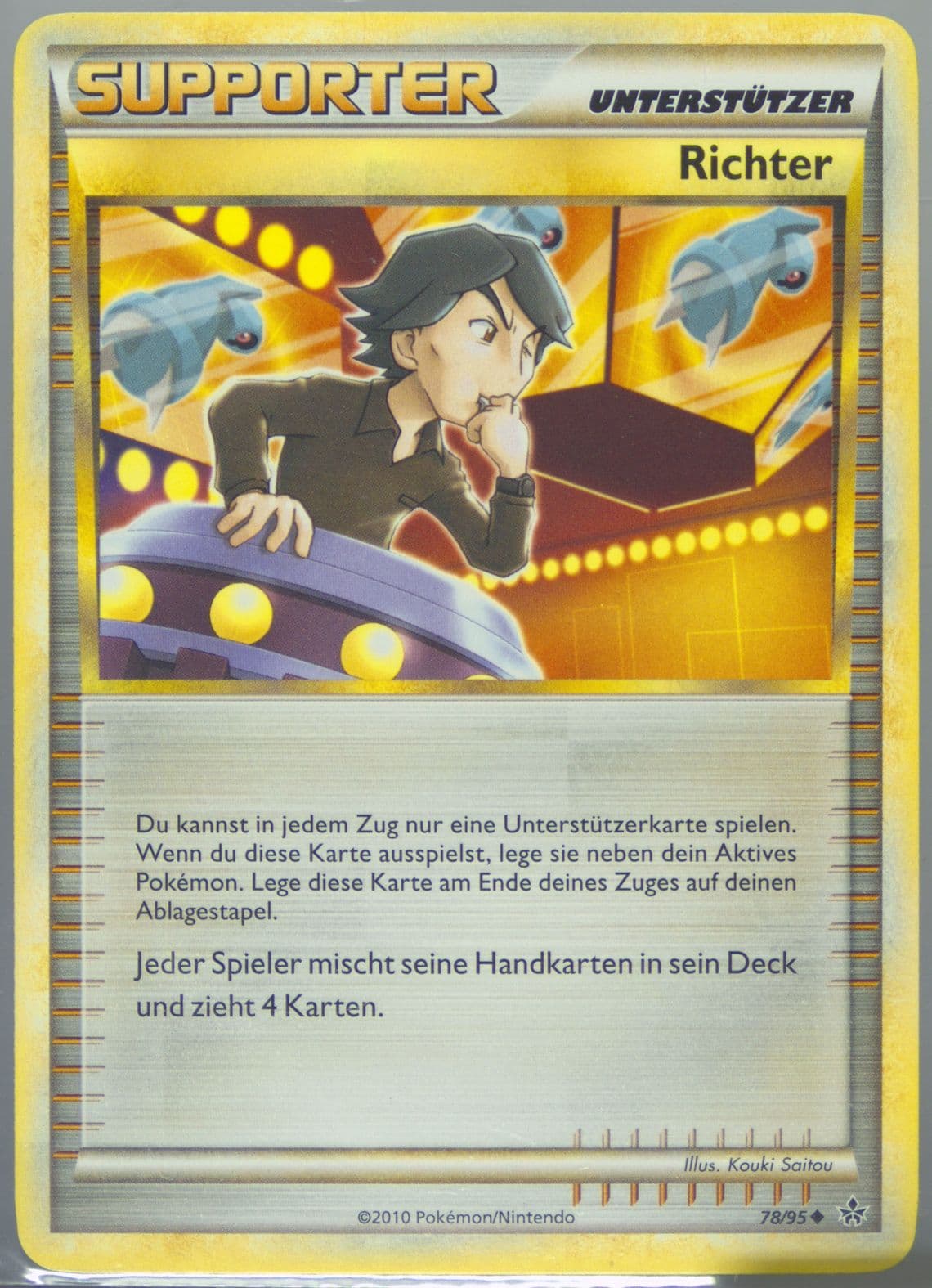 Richter German (78) 2010 Pokemon Heartgold & Soulsilver Unleashed