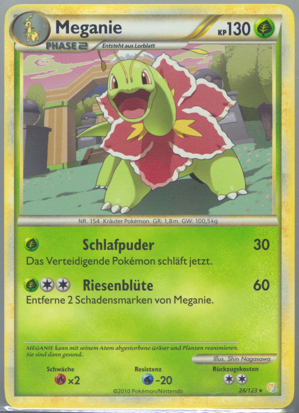 Meganie German (26) 2010 Pokemon Heartgold & Soulsilver