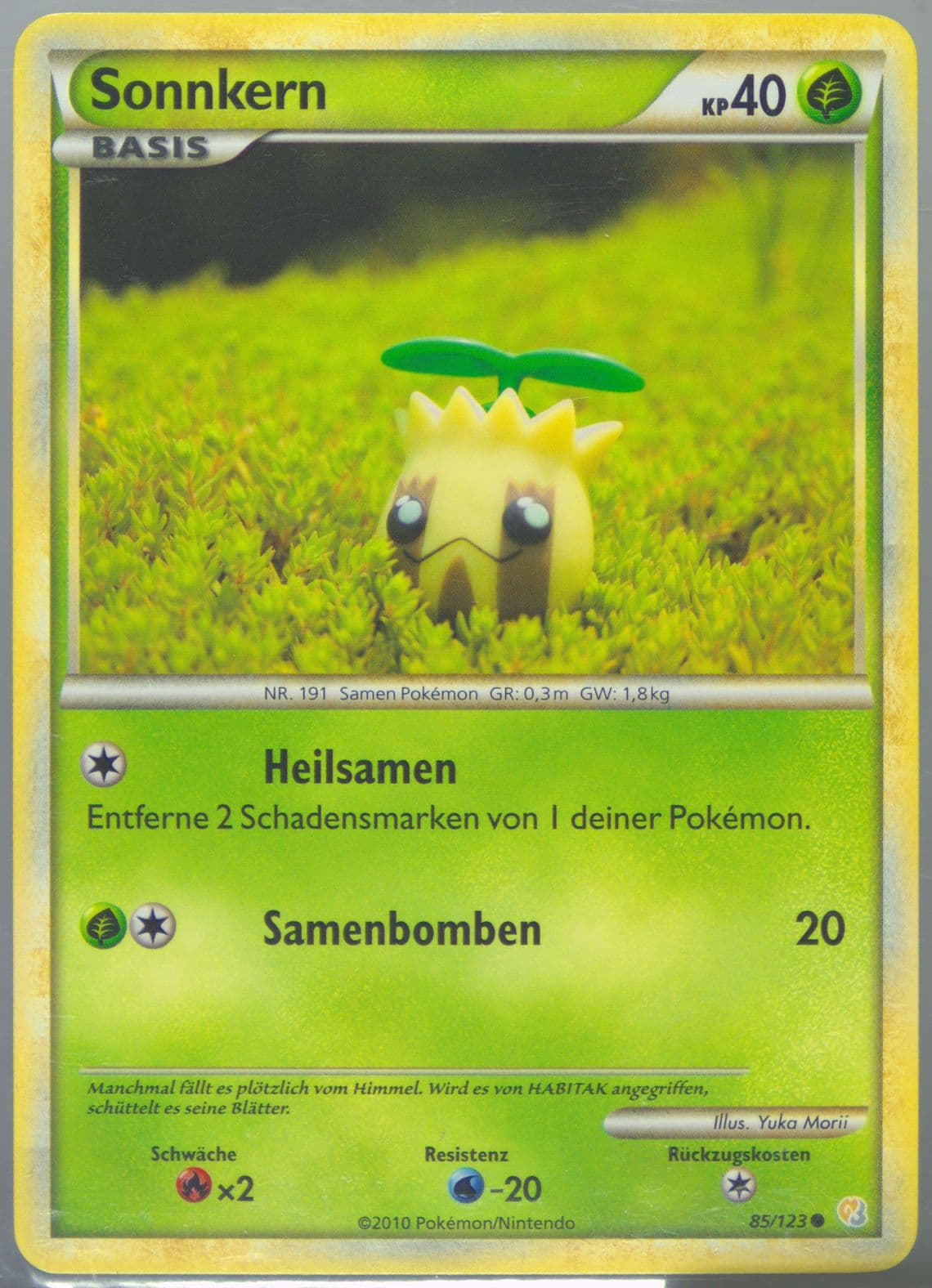 Sonnkern German (85) 2010 Pokemon Heartgold & Soulsilver