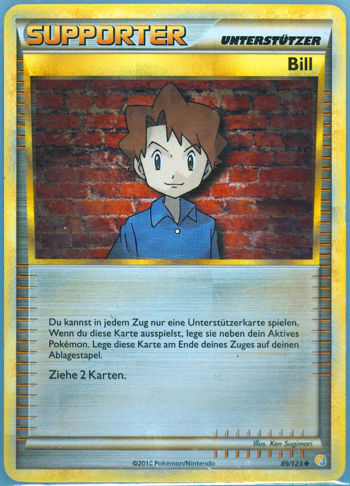 Bill German (89) 2010 Pokemon Heartgold & Soulsilver