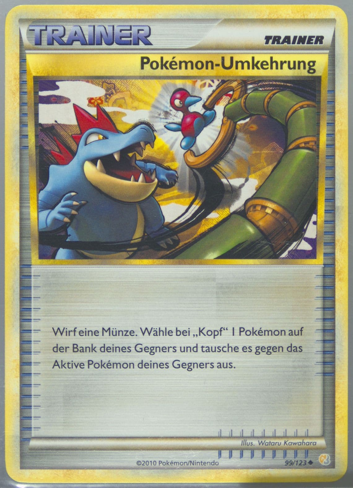 Pokemon-Umkehrung German (99) 2010 Pokemon Heartgold & Soulsilver