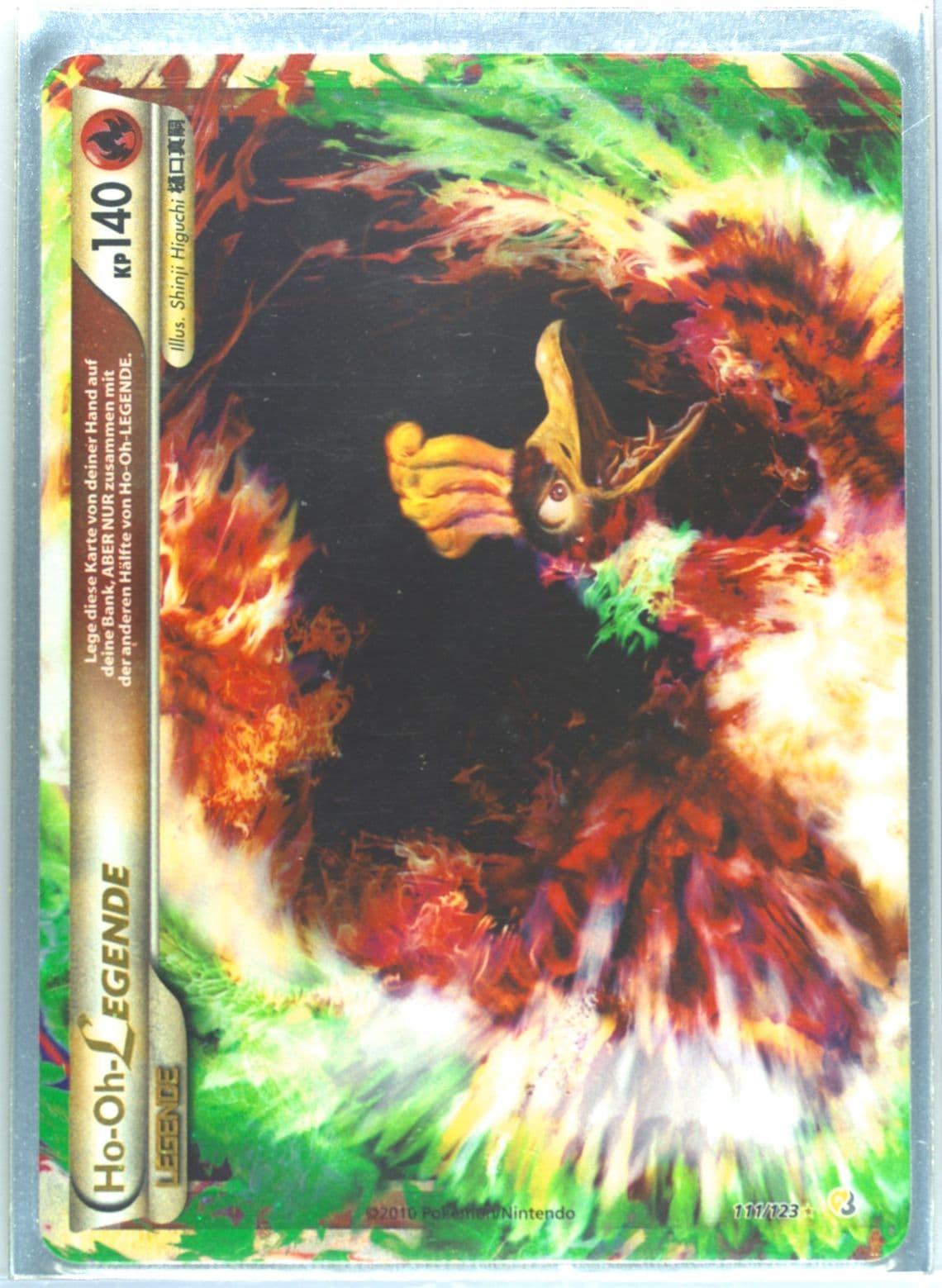 HO-Oh Legende-Holo German (111) 2010 Pokemon Heartgold & Soulsilver