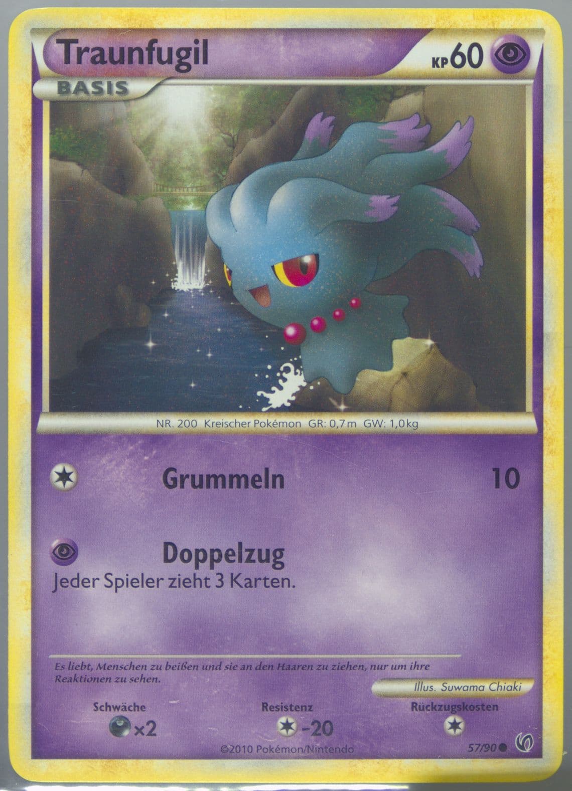 Traunfugil German (57) 2010 Pokemon Heartgold & Soulsilver Undaunted