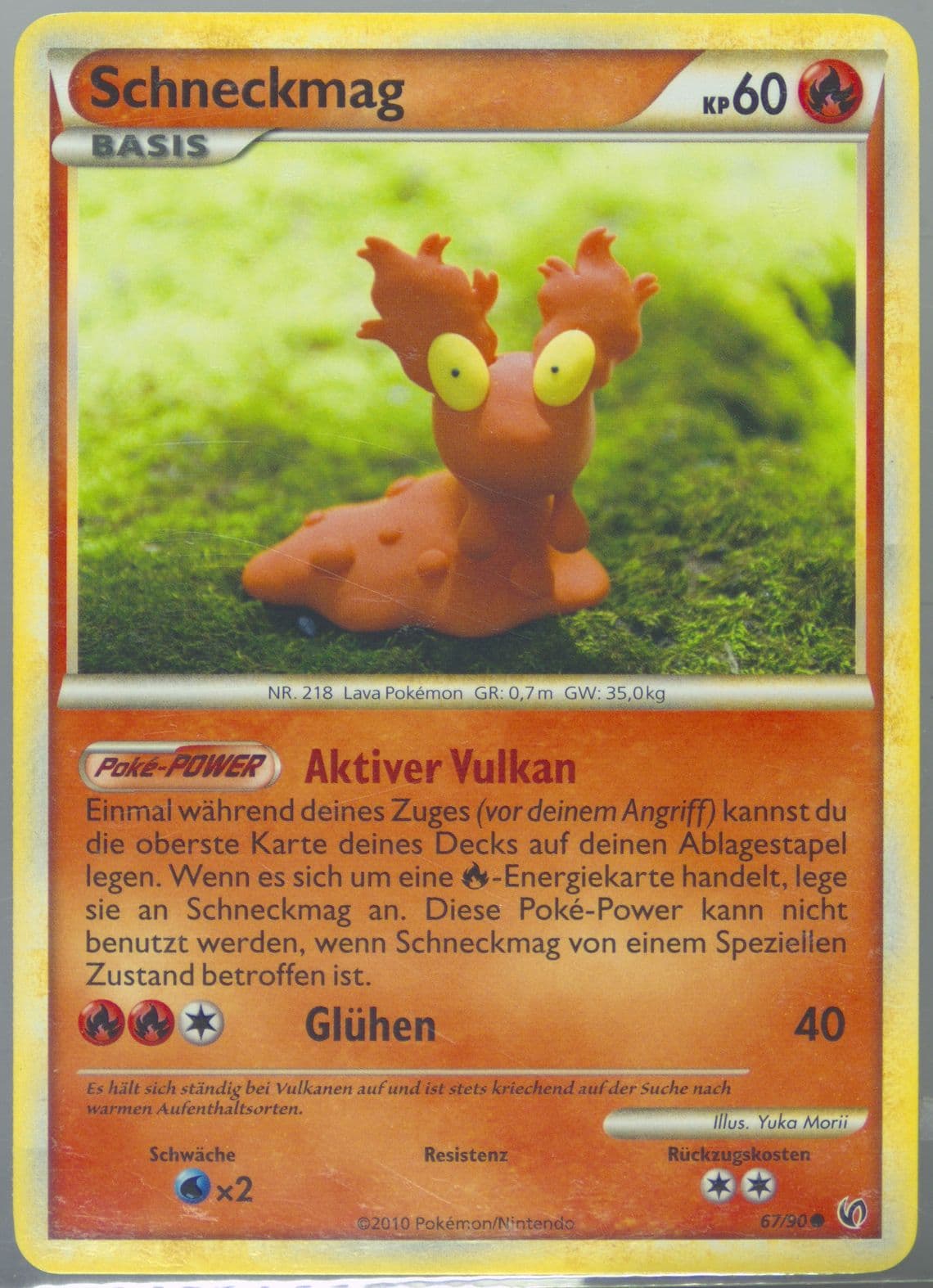 Schneckmag German (67) 2010 Pokemon Heartgold & Soulsilver Undaunted