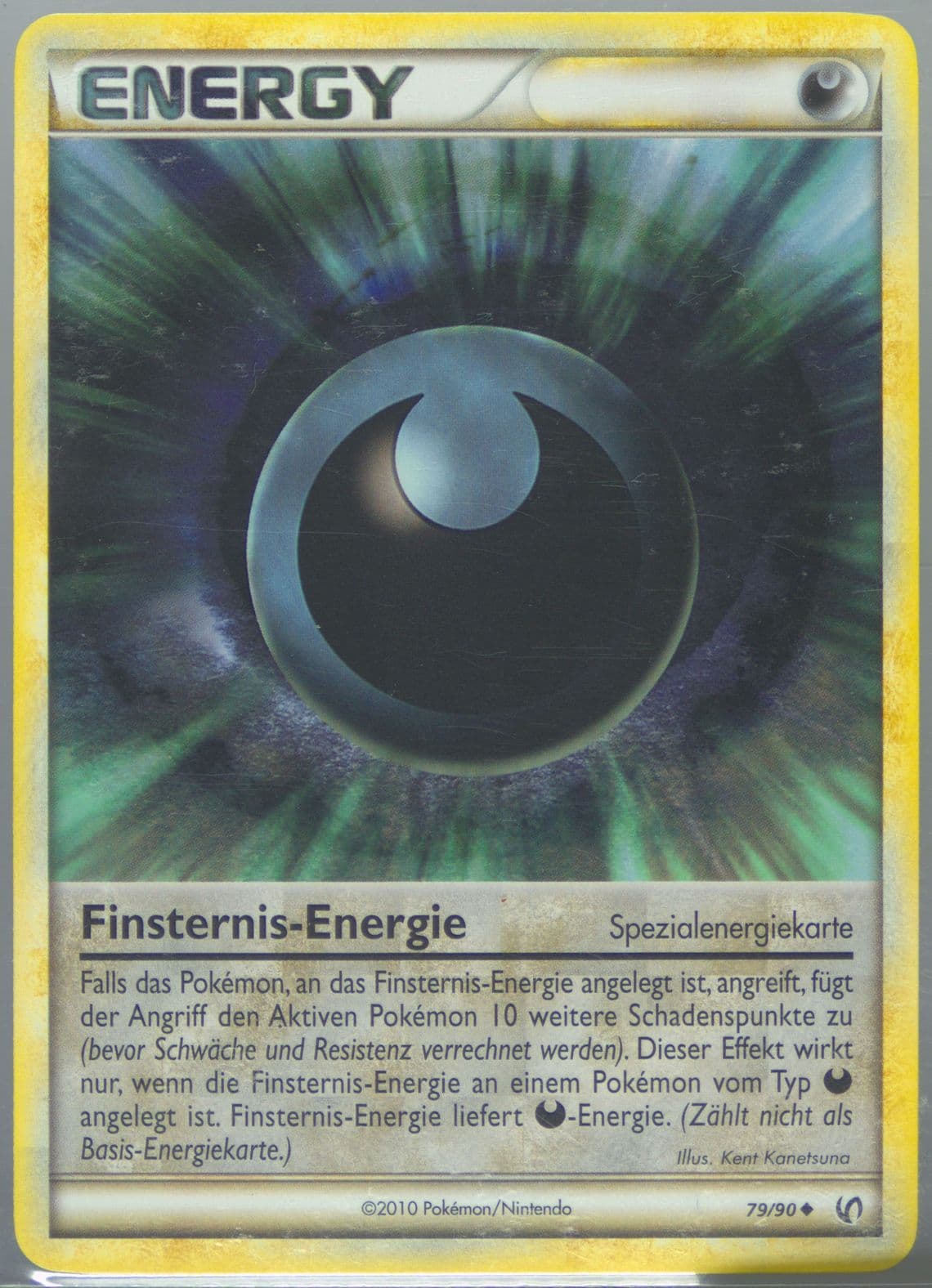Finsternis-Energie German (79) 2010 Pokemon Heartgold & Soulsilver Undaunted