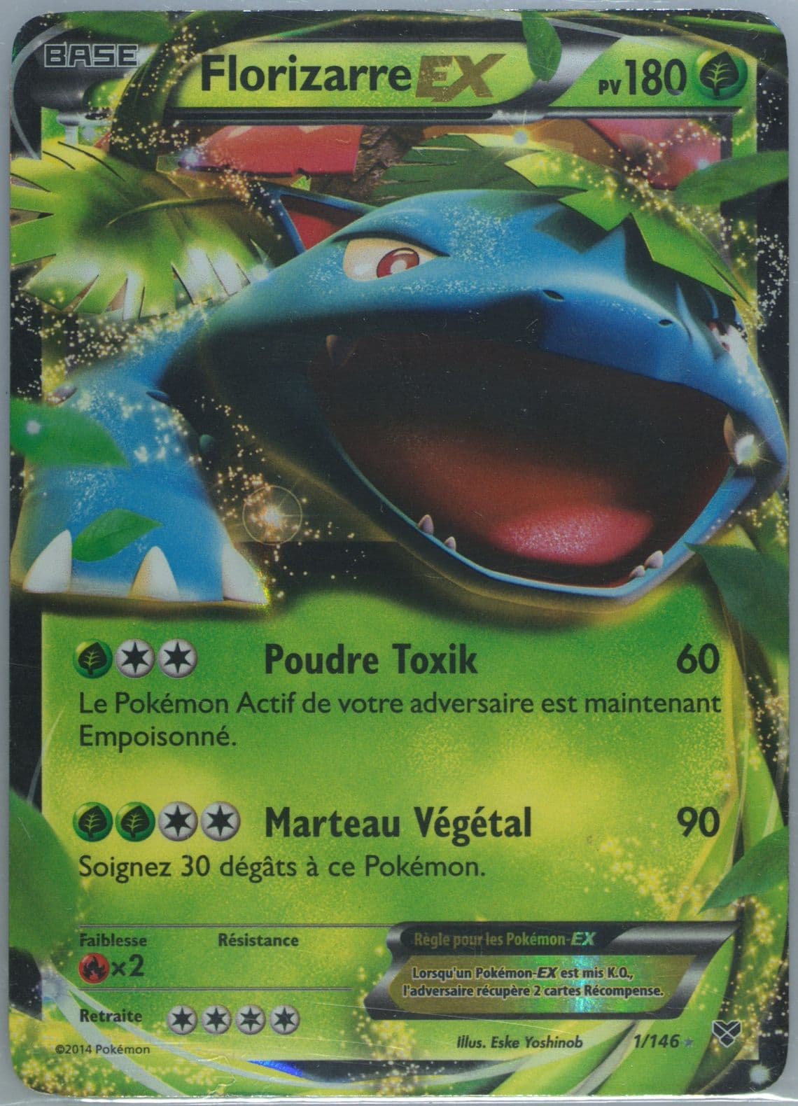 Florizarre EX French (1) 2014 Pokemon XY