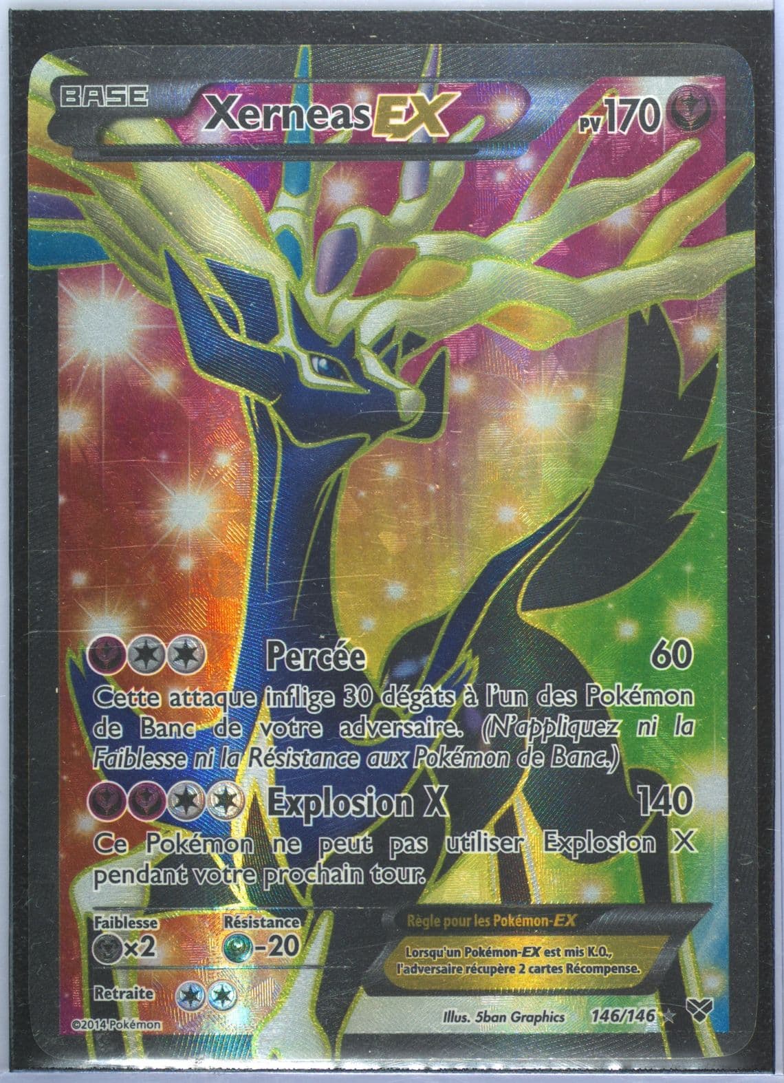Full Art/Xerneas EX French (146) 2014 Pokemon XY