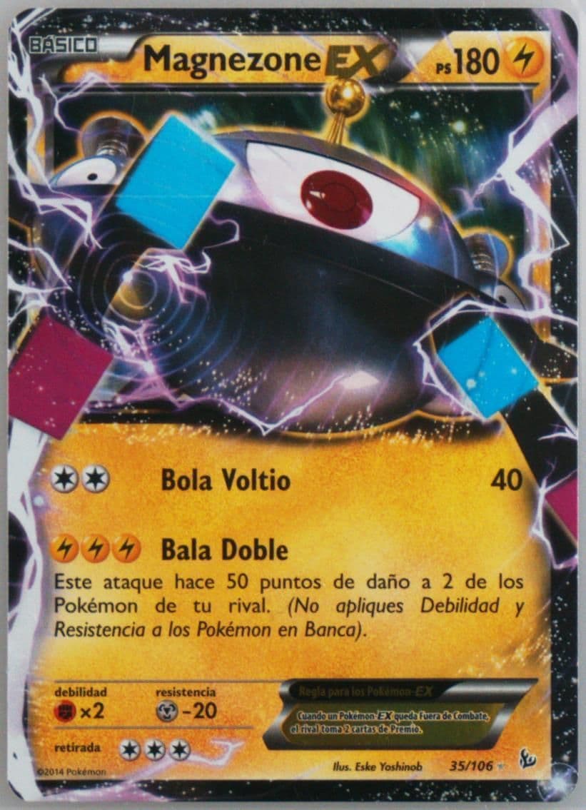 Magnezone EX Spanish (35) 2014 Pokemon XY Flashfire