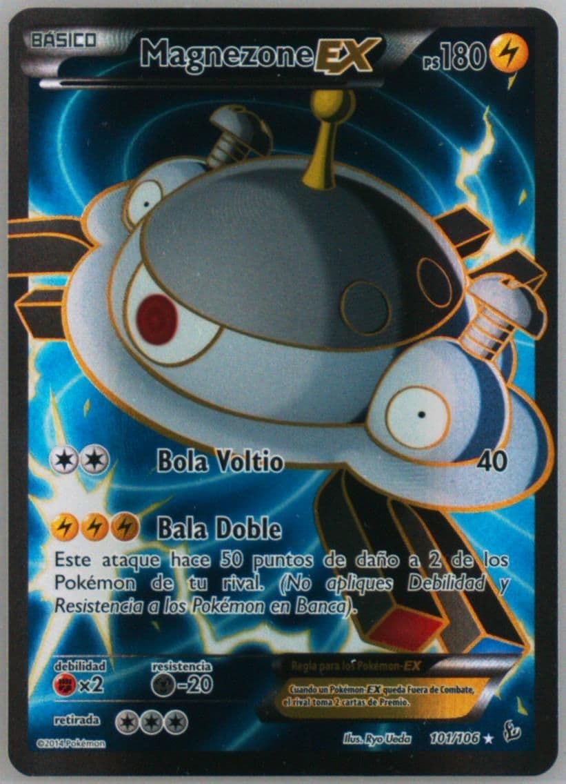 Full Art/Magnezone EX Spanish (101) 2014 Pokemon XY Flashfire