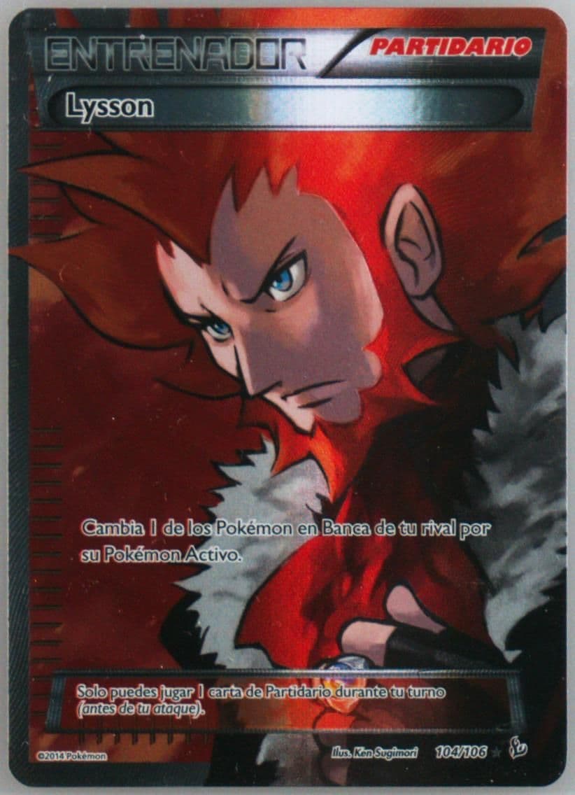 Full Art/Lysson Spanish (104) 2014 Pokemon XY Flashfire