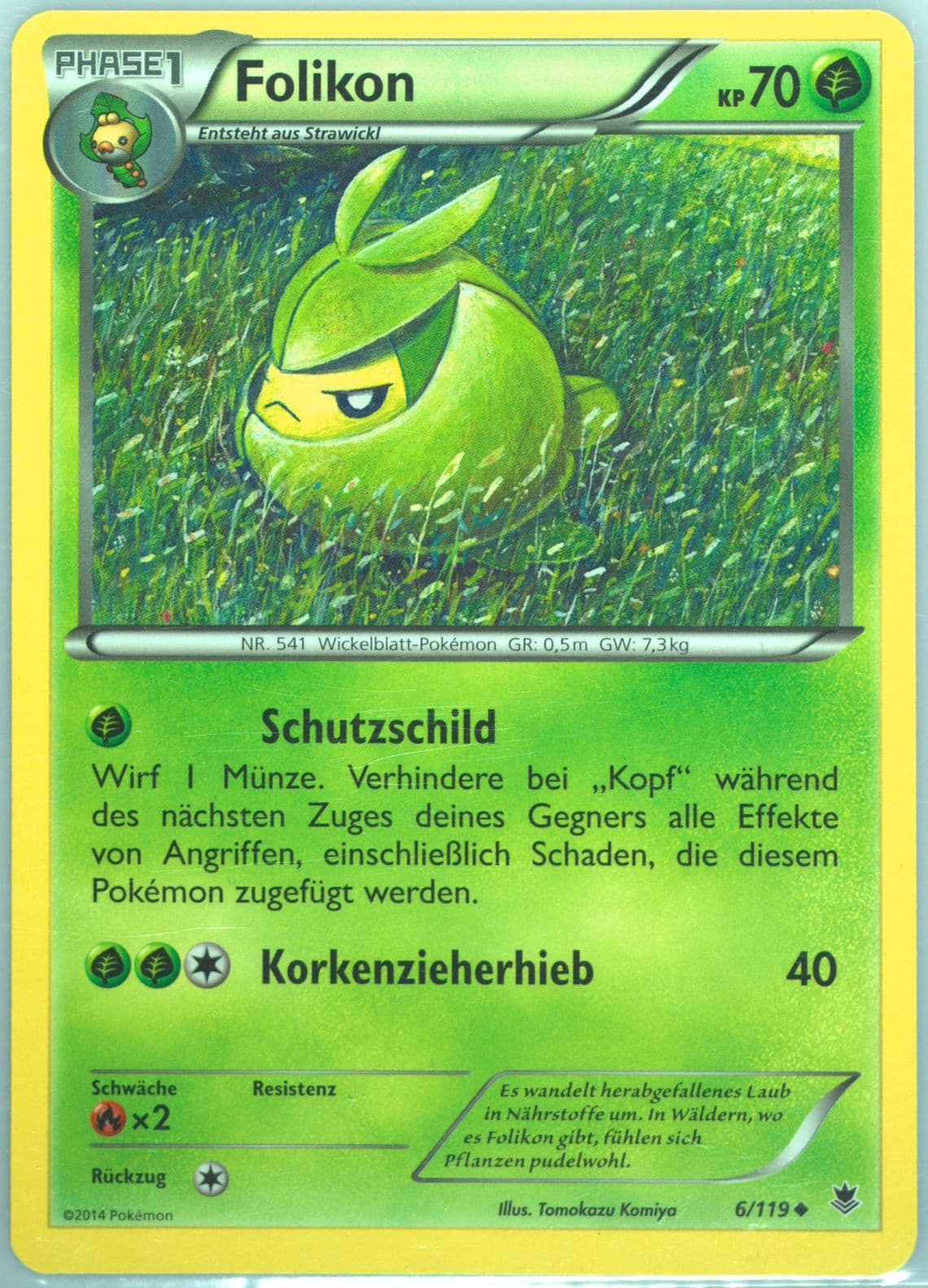 Folikon German (6) 2014 Pokemon XY Phantom Forces