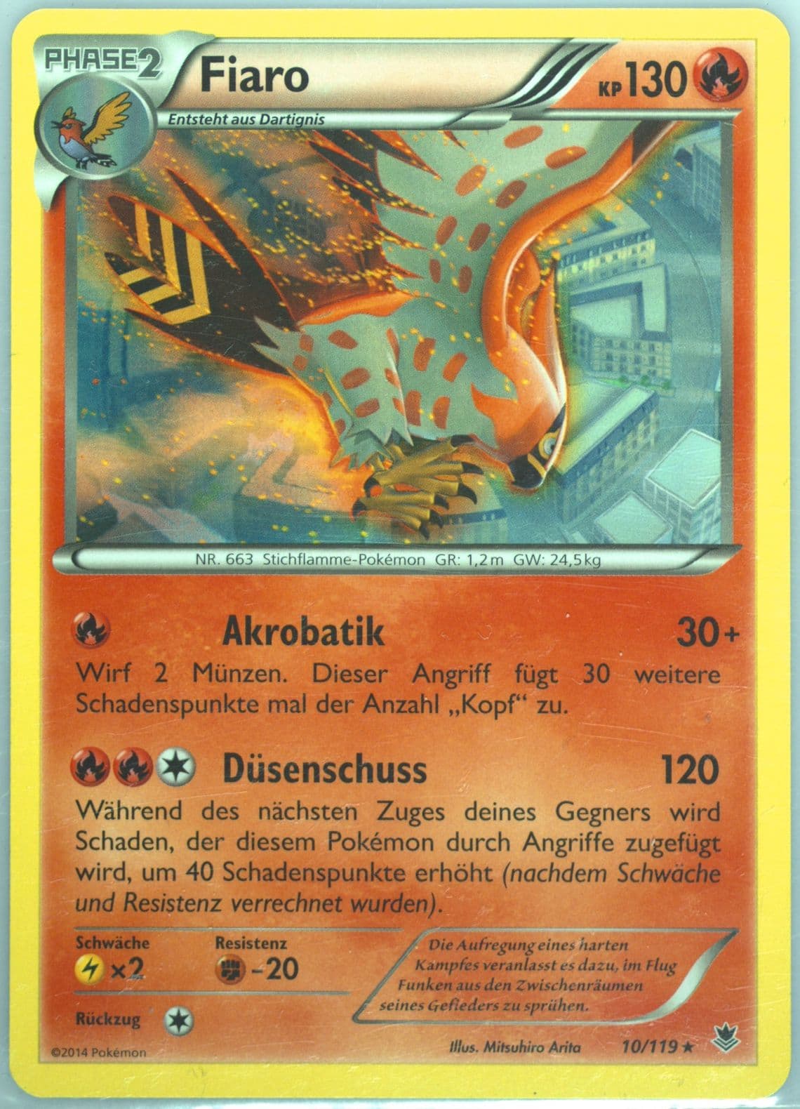Fiaro German (10) 2014 Pokemon XY Phantom Forces