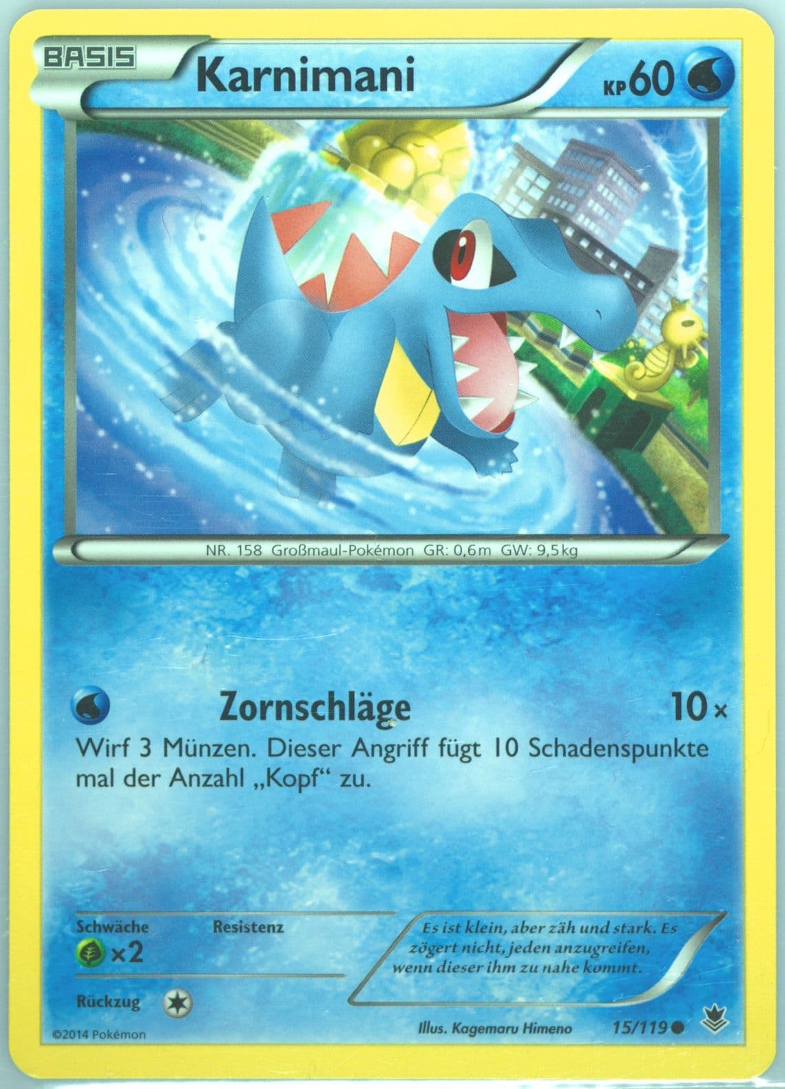 Karnimani German (15) 2014 Pokemon XY Phantom Forces