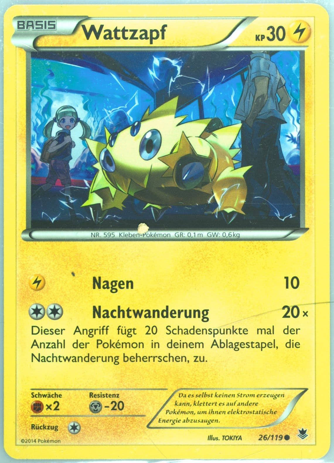 Wattzapf German (26) 2014 Pokemon XY Phantom Forces