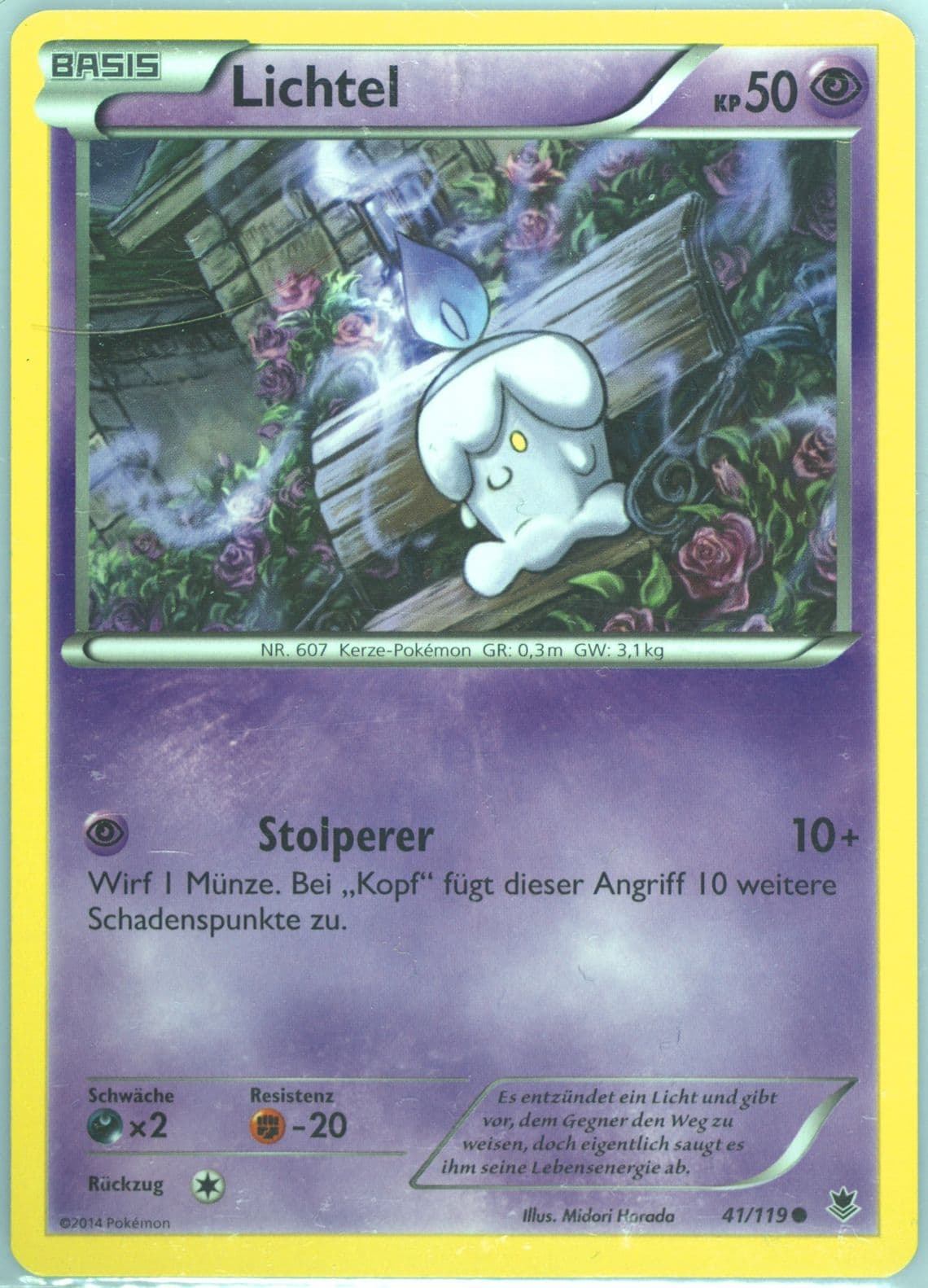 Lichtel German (41) 2014 Pokemon XY Phantom Forces