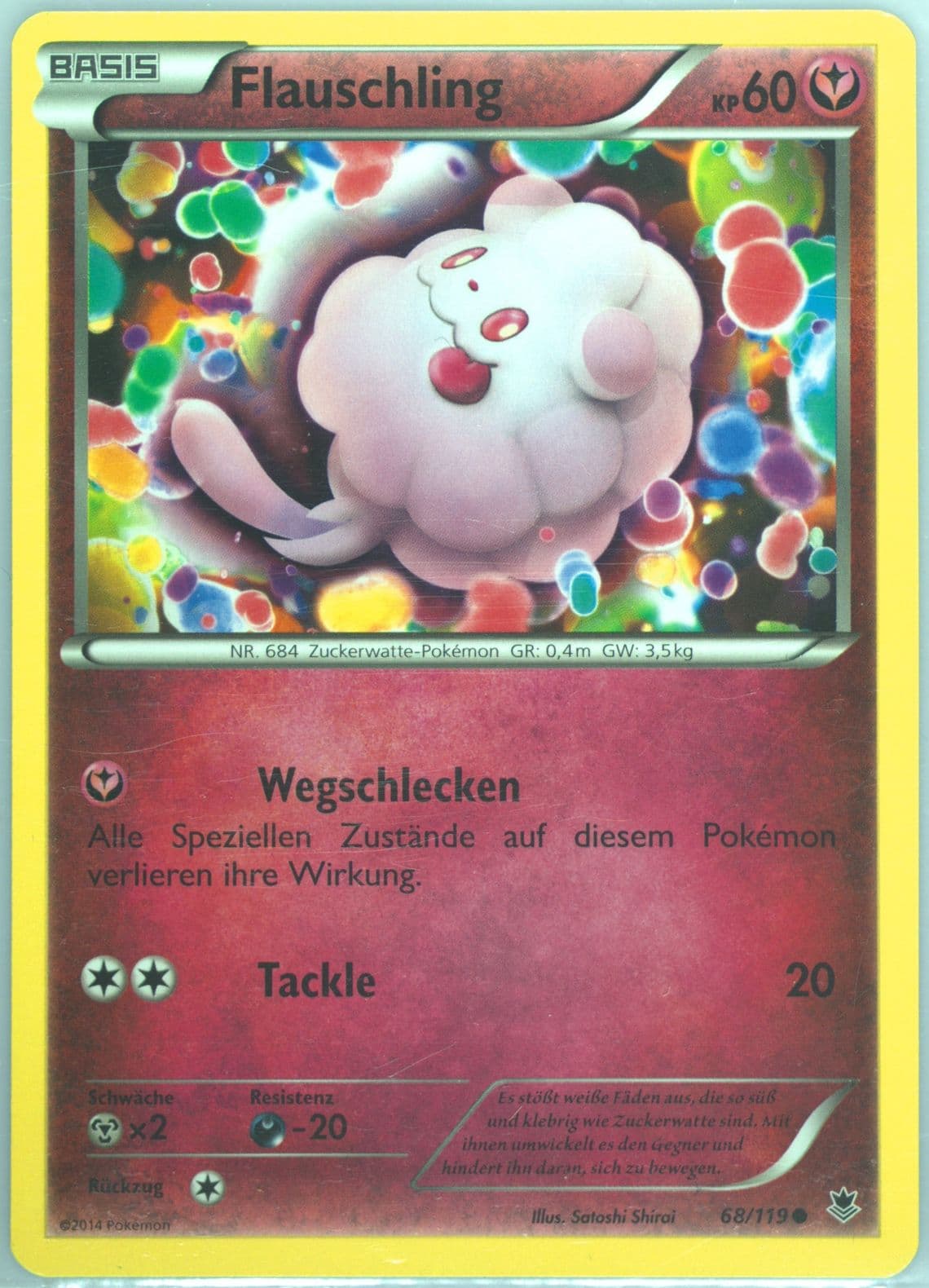 Flauschling German (68) 2014 Pokemon XY Phantom Forces