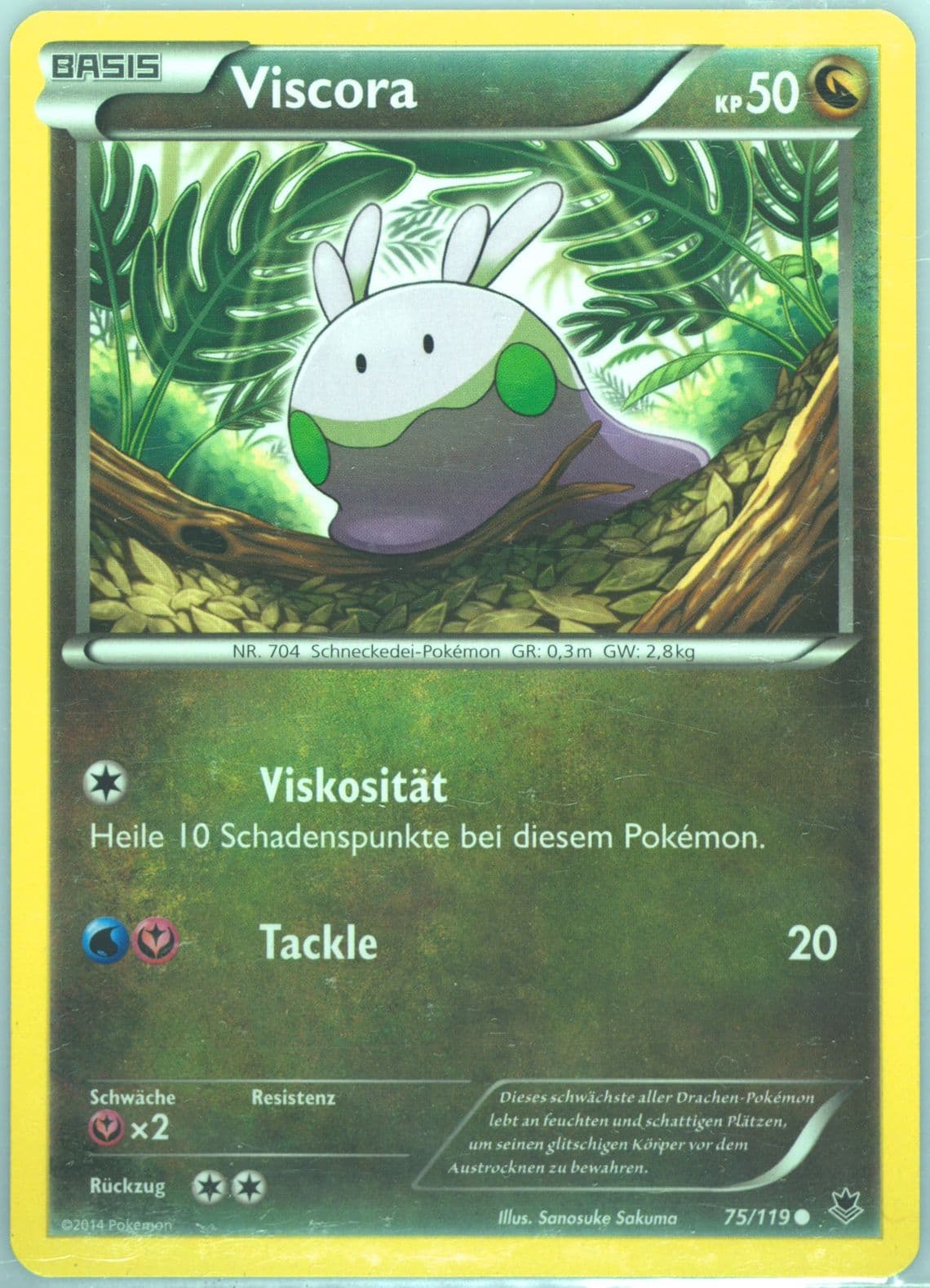 Viscora German (75) 2014 Pokemon XY Phantom Forces
