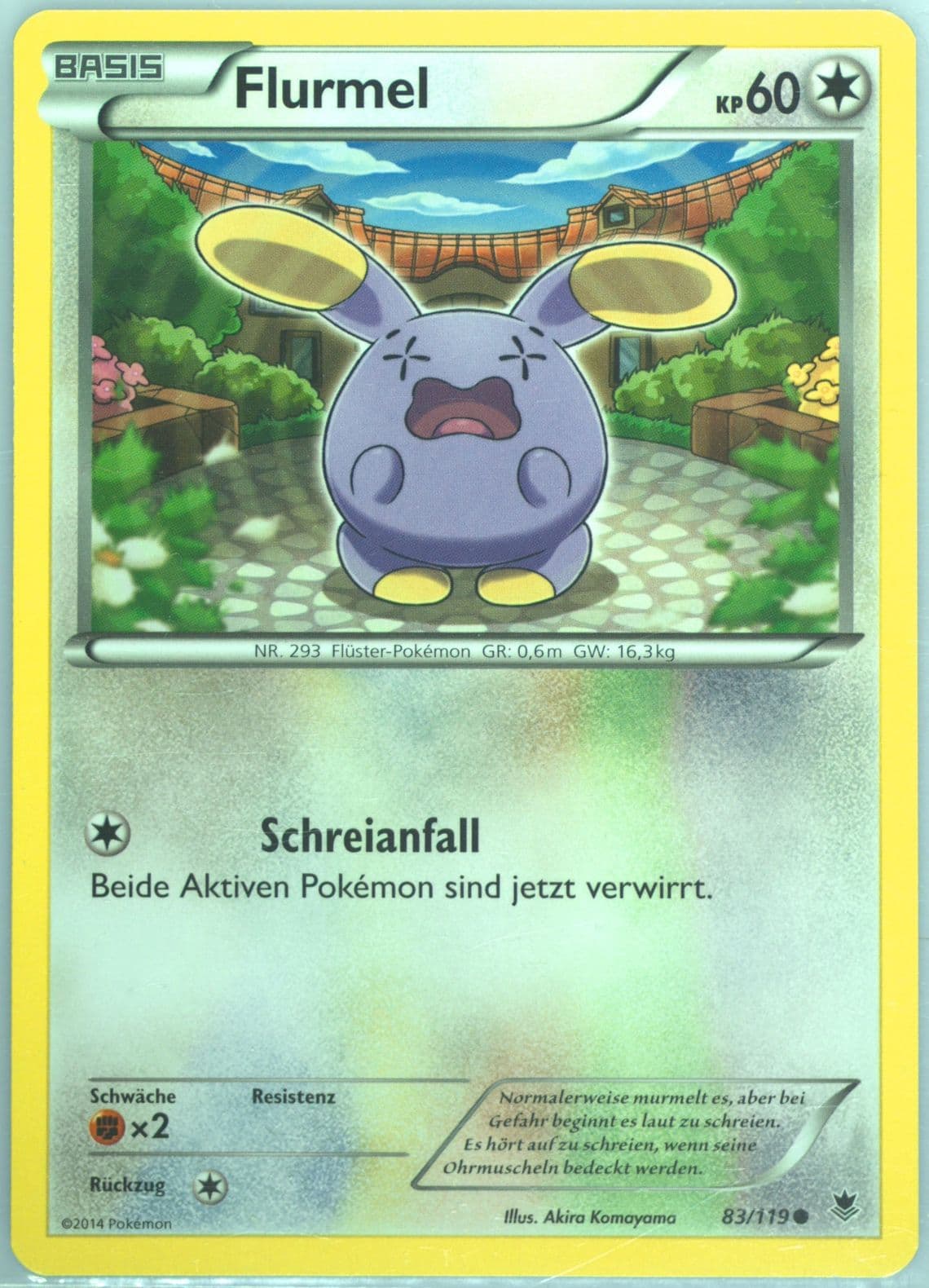 Flurmel German (83) 2014 Pokemon XY Phantom Forces