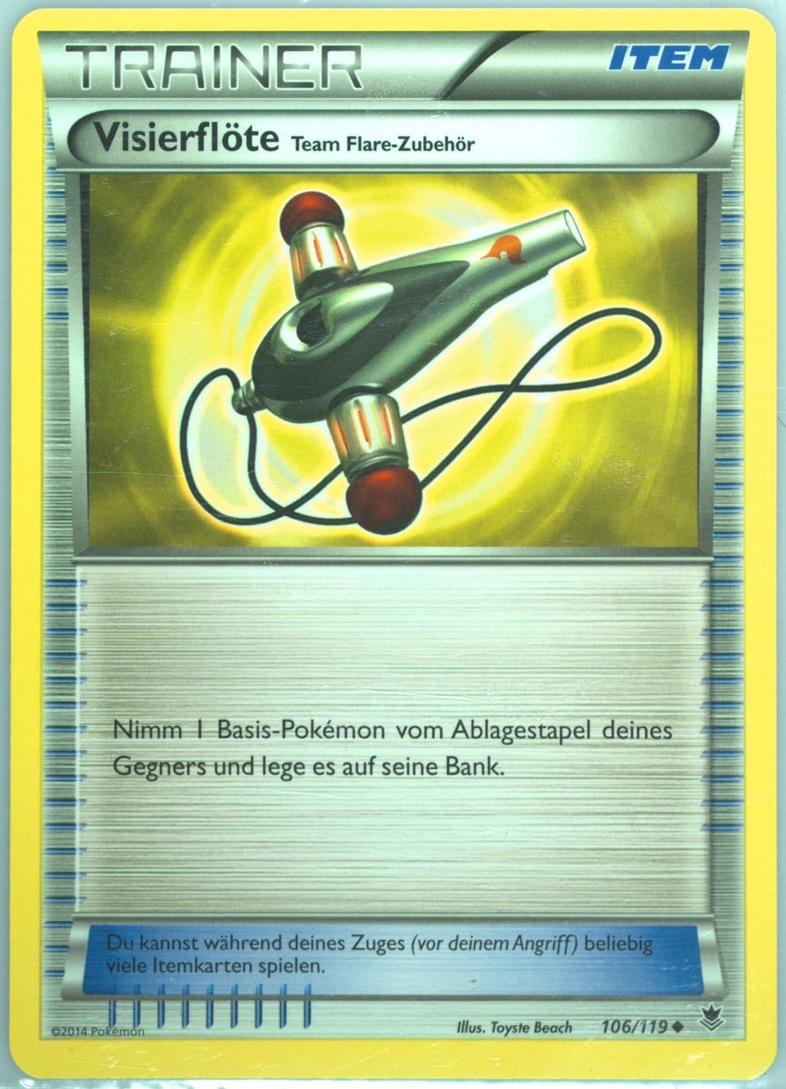 Visierflote German (106) 2014 Pokemon XY Phantom Forces